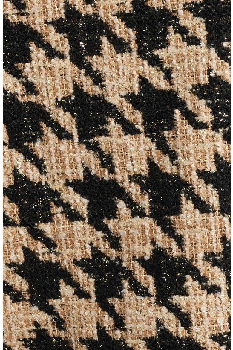 The Juno Metallic Houndstooth Jacket, Alternate, color, BROWN HOUNDSTOOTH