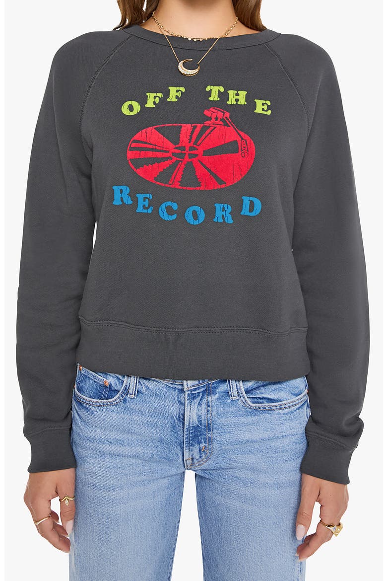 The Itty Concert Graphic Sweatshirt, Main, color, OFF THE RECORD