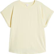 Caslon® Cuff Sleeve T-Shirt