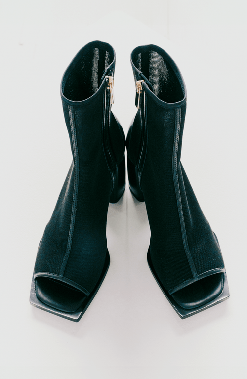 Daniella Shevel Onyx Bootie In Black