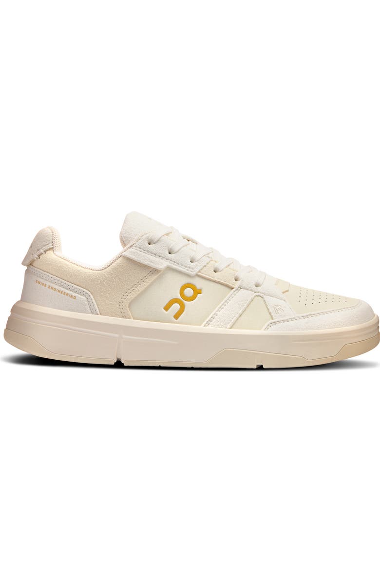 On THE ROGER Clubhouse Ace Tennis Sneaker, Alternate, color, Ivory/ Dew