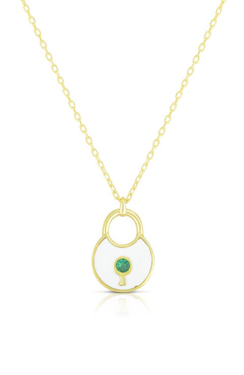 Lock Pendant Necklace