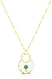 SPHERA MILANO Lock Pendant Necklace