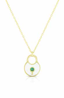 SPHERA MILANO Lock Pendant Necklace