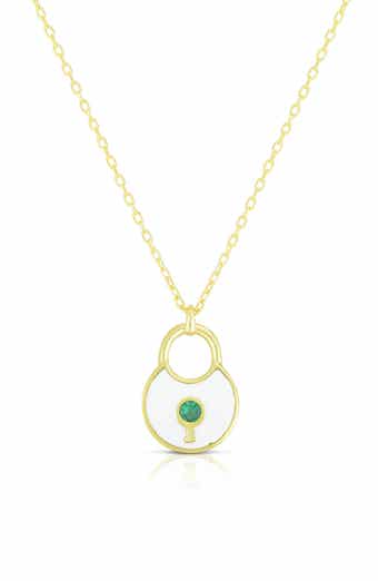 Lock Pendant Necklace