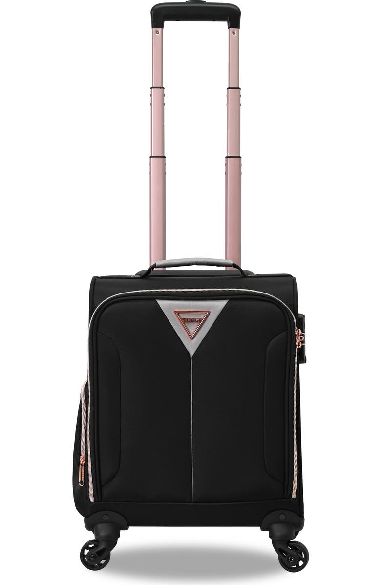 TUCCI Abito 16-Inch Softside Carry-On Luggage, Main, color, Black