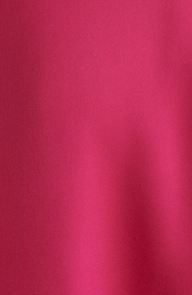 KOBI HALPERIN Eliza Silk Blend Button-Up Top, Alternate, color, Hot Pink