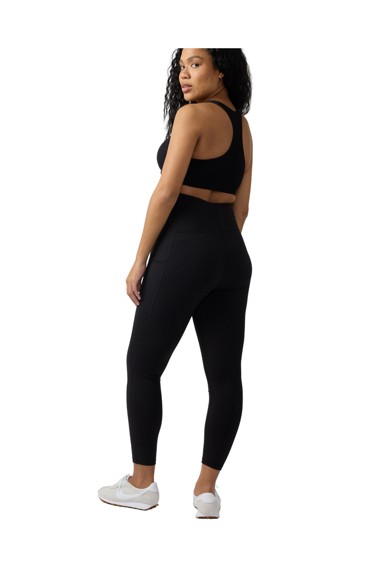 The Performance All Stage Maternity Black Pocket Active Legging, Alternate, color, Black
