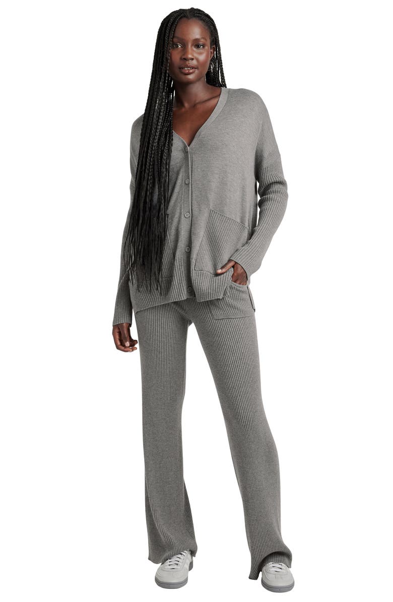 Splendid Georgie Belted Tunic Cardigan, Alternate, color, 