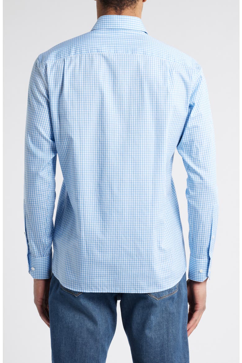 Crown Crafted Capri Cotton Sport Shirt, Alternate, color, FOUNTAIN BLUE