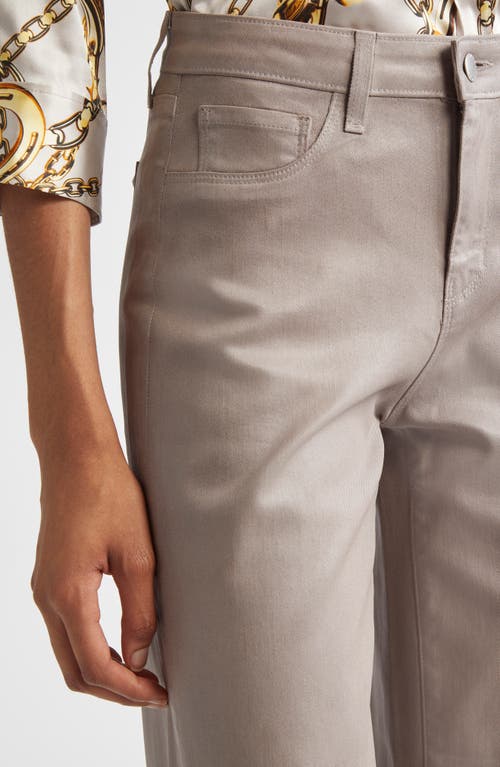 L'agence Clayton High Waist Wide Leg Pants