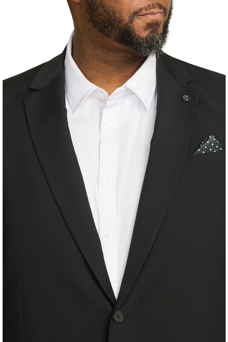 Raymond Stretch Sport Coat , Alternate, color, BLACK