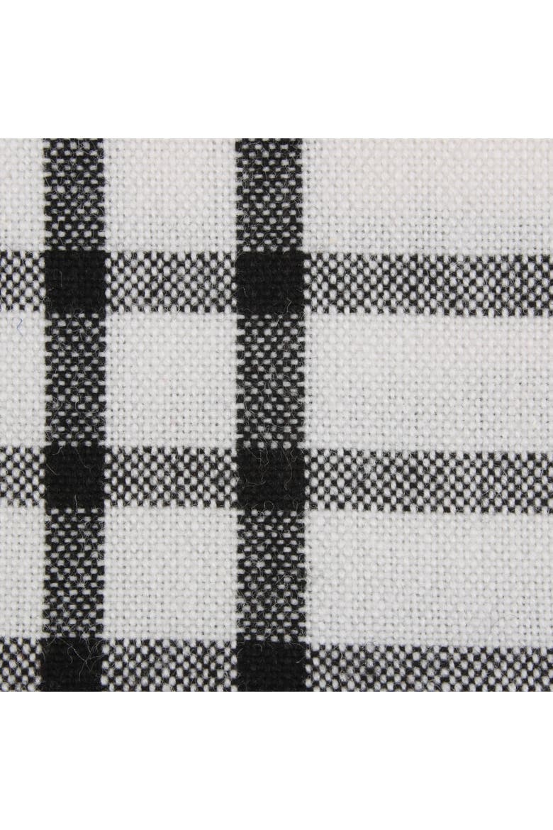Black Home Sweet Farmhouse Napkin Set/6, Alternate, color, Black