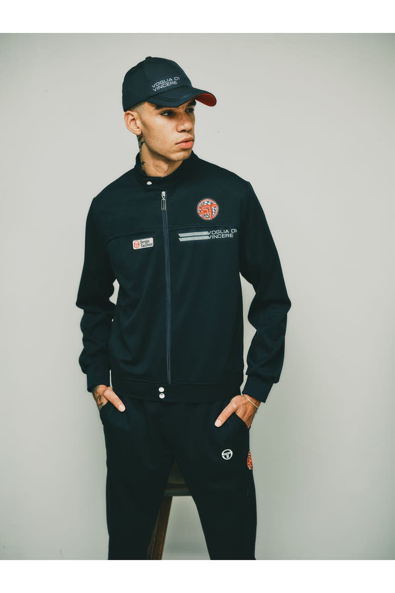 Macchina Track Jacket, Alternate, color, MARITIME BLUE