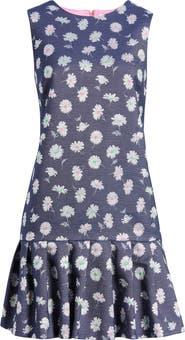 Lilly Pulitzer® Joey Metallic Floral Cotton Blend Dress