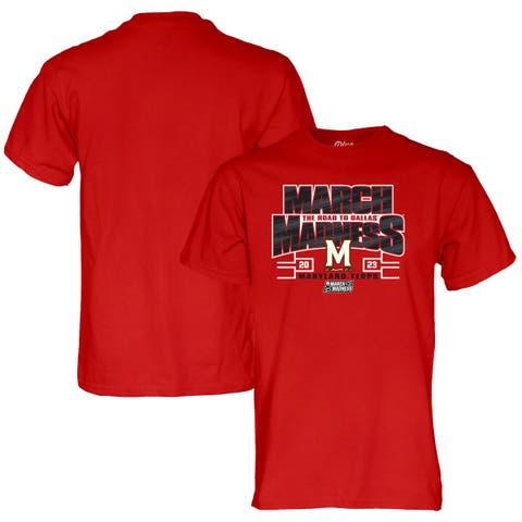 Red Maryland Terrapins 2023 NCAA Women's Basketball Tournament March Madness T-Shirt