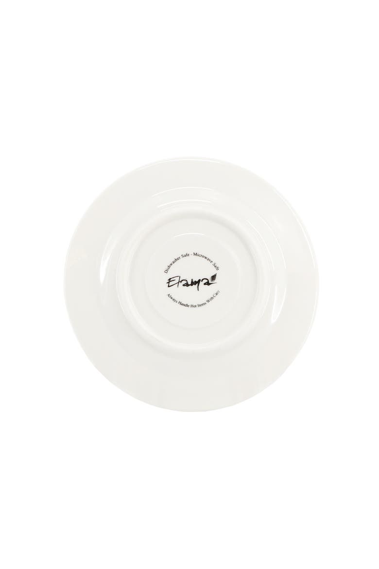 Sol 12 Piece 3 Ounce Porcelain Espresso Cup with Saucer Set, Alternate, color, White