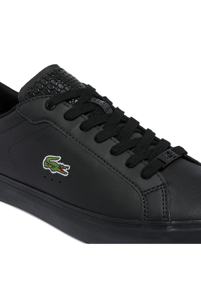 Lacoste Powercourt Leather Sneaker, Alternate, color,