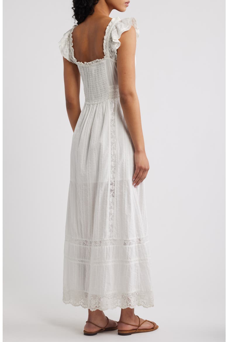 Kailette Sleeveless Maxi Dress, Alternate, color, OPTIC WHITE