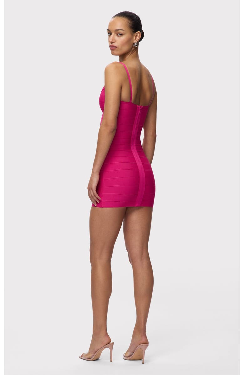 Herve Leger The After Party Dress, Alternate, color, Punch