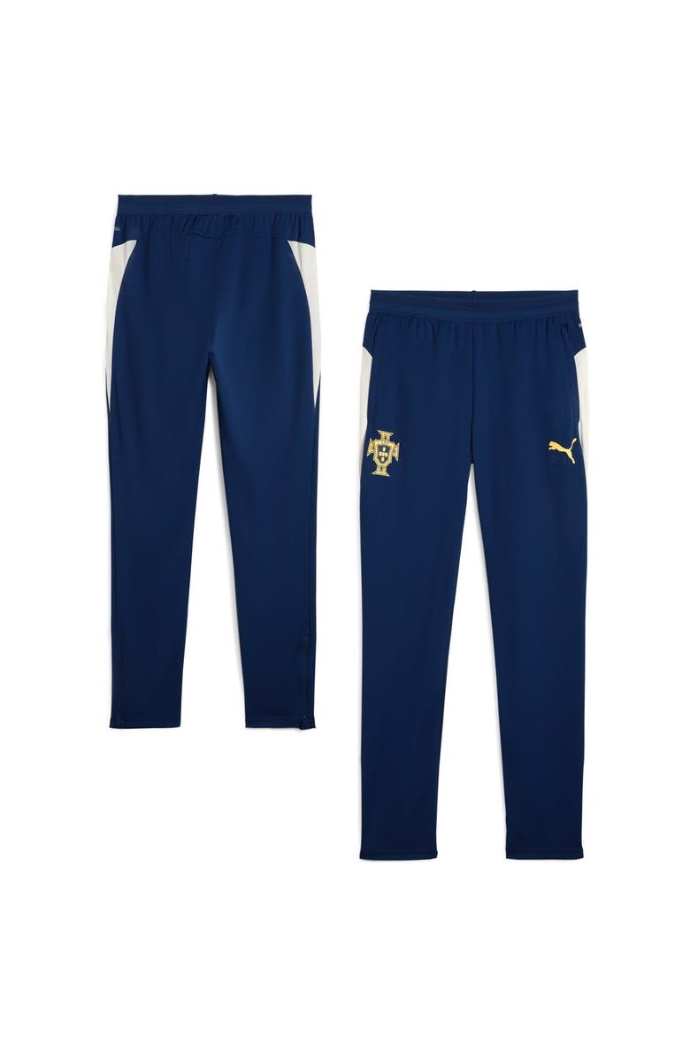 PUMA Men's Puma Blue Portugal National Team 2025 Training Pants, Main, color,