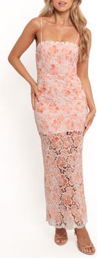 Petal & Pup Novie Floral Eyelet Sleeveless Maxi Dress