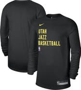 Nike Unisex Nike Black Utah Jazz 2023/24 Legend On-Court Practice Long Sleeve T-Shirt
