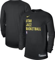 Nike Unisex Nike Black Utah Jazz 2023/24 Legend On-Court Practice Long Sleeve T-Shirt