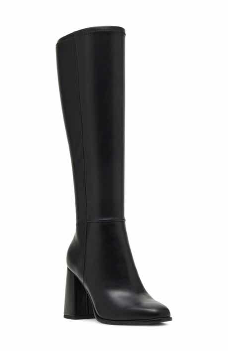 Katiee Faux Leather Knee High Boot