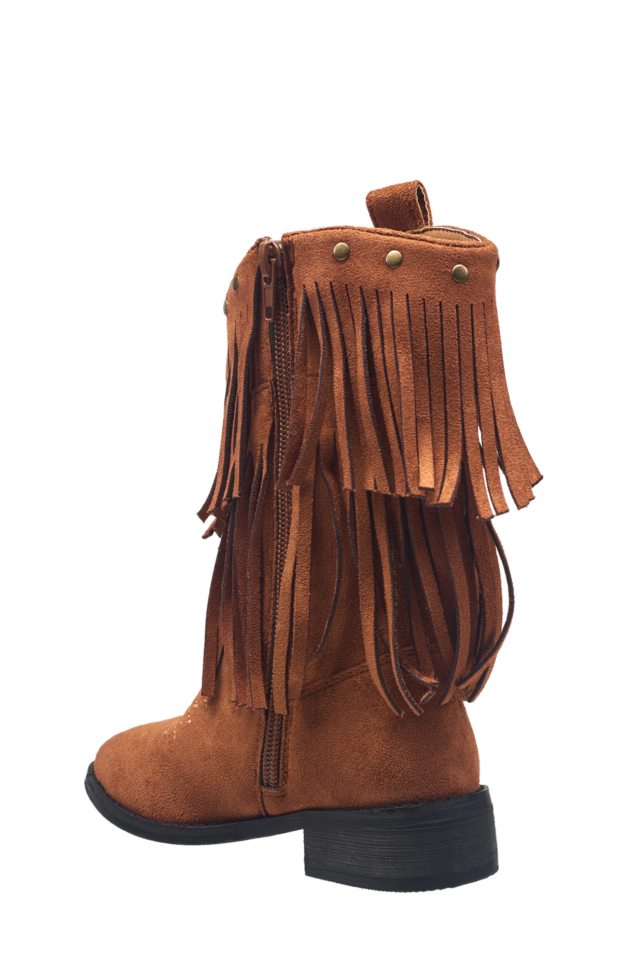 Lucky Brand Kids' Tassel Boot, Alternate, color, Cognac