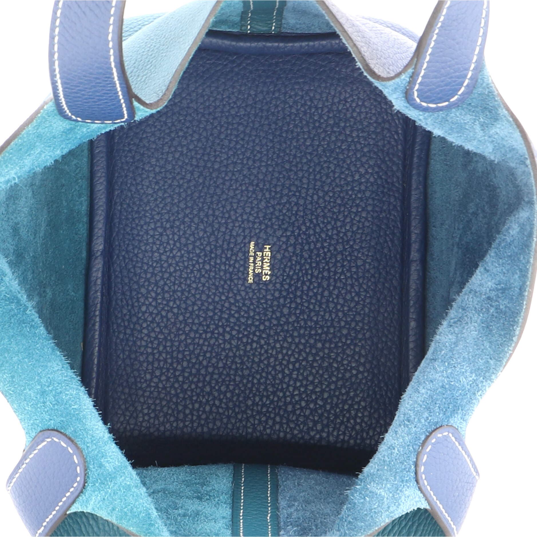Casaque Picotin Lock Bag Clemence PM, Alternate, color, Blue