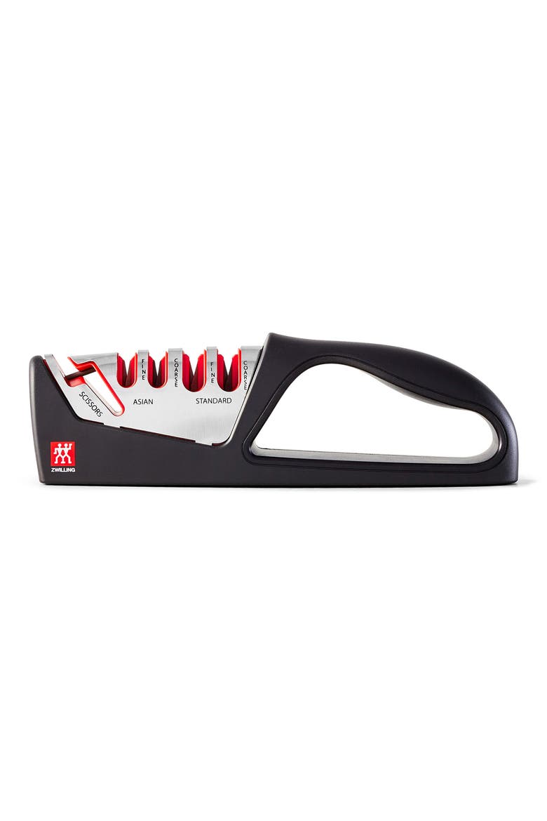 4-Stage Knife Sharpener With Shear Sharpener, Main, color, MULTI