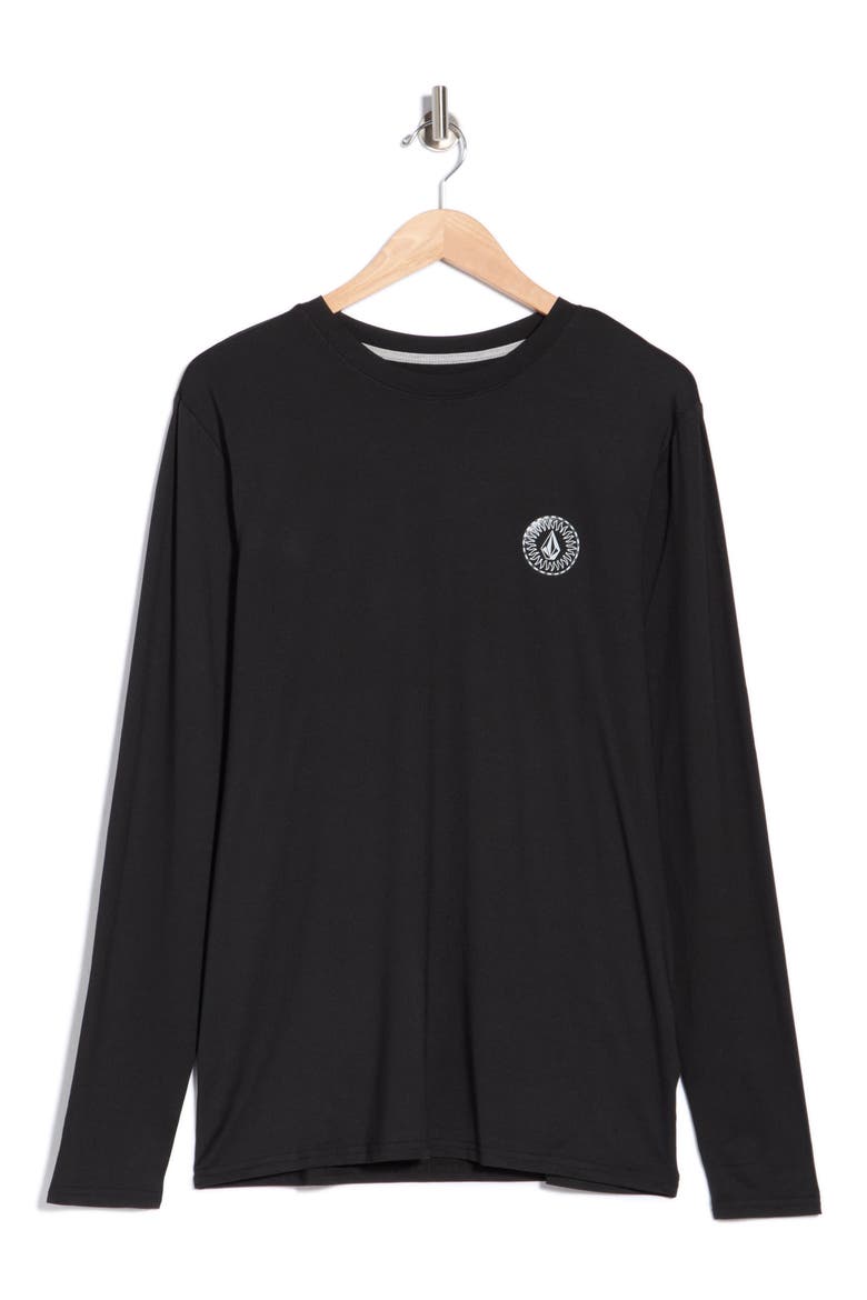 Crawdad Long Sleeve Graphic T-Shirt, Alternate, color, BLACK