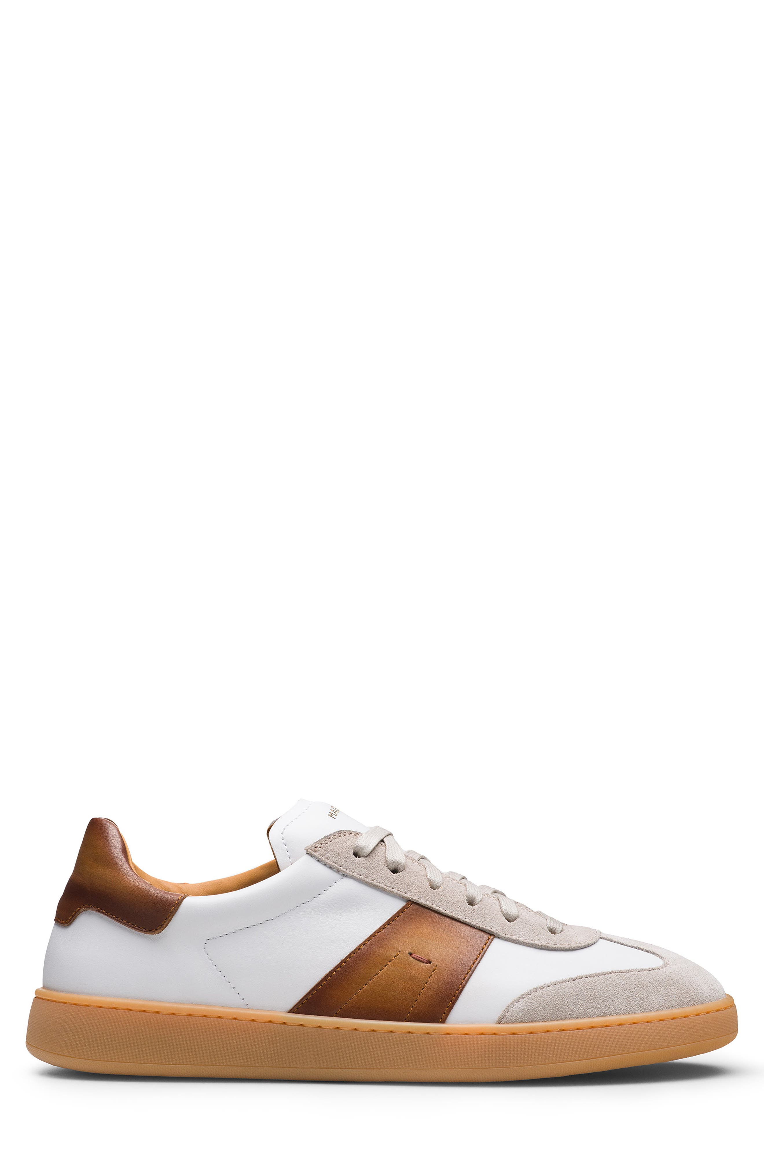 Magnanni Primera Sneaker, Alternate, color, White