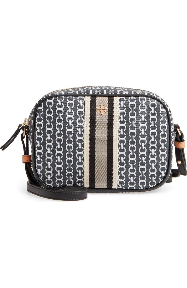 Tory Burch Gemini Link Canvas Camera Bag, Main, color,