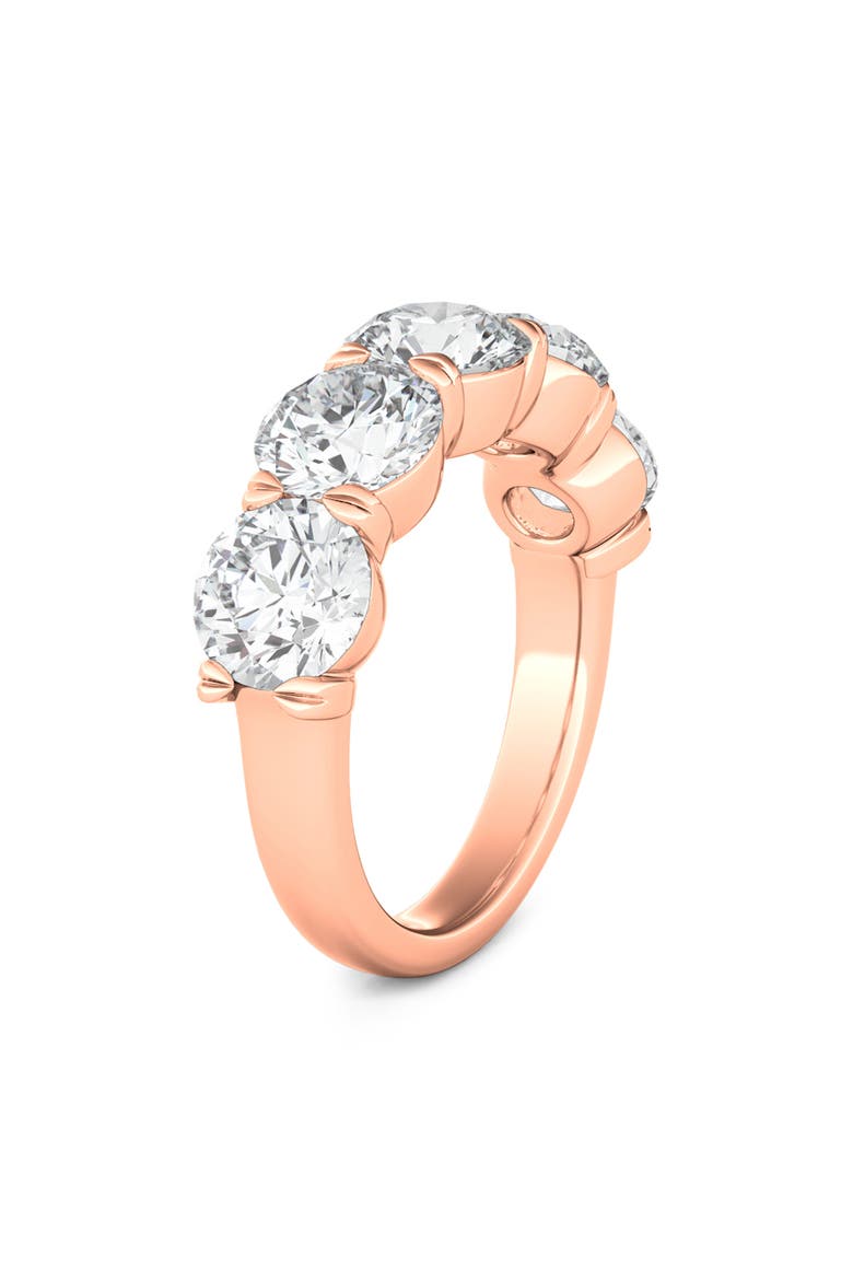 5-Stone Lab Created Diamond Anniversary Ring video