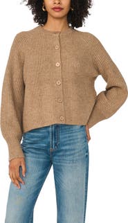 1.STATE Crewneck Cardigan