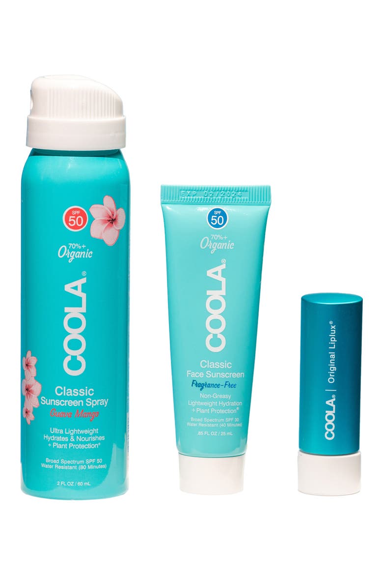 Classic Sun Care Travel Set USD $44 Value, Main, color, NO COLOR