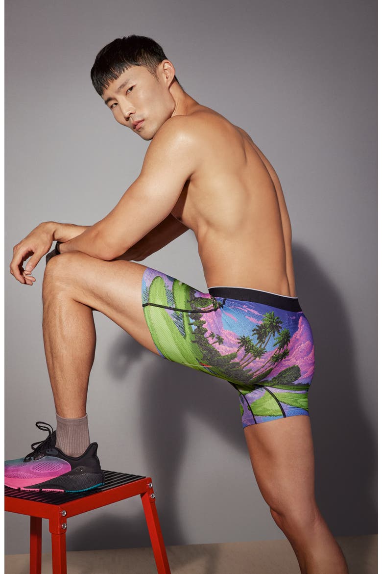 Volt Breathable Mesh Boxer Briefs, Alternate, color, PIXEL PARADISE-MULTI