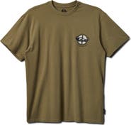 Quiksilver Wake Up World Graphic T-Shirt