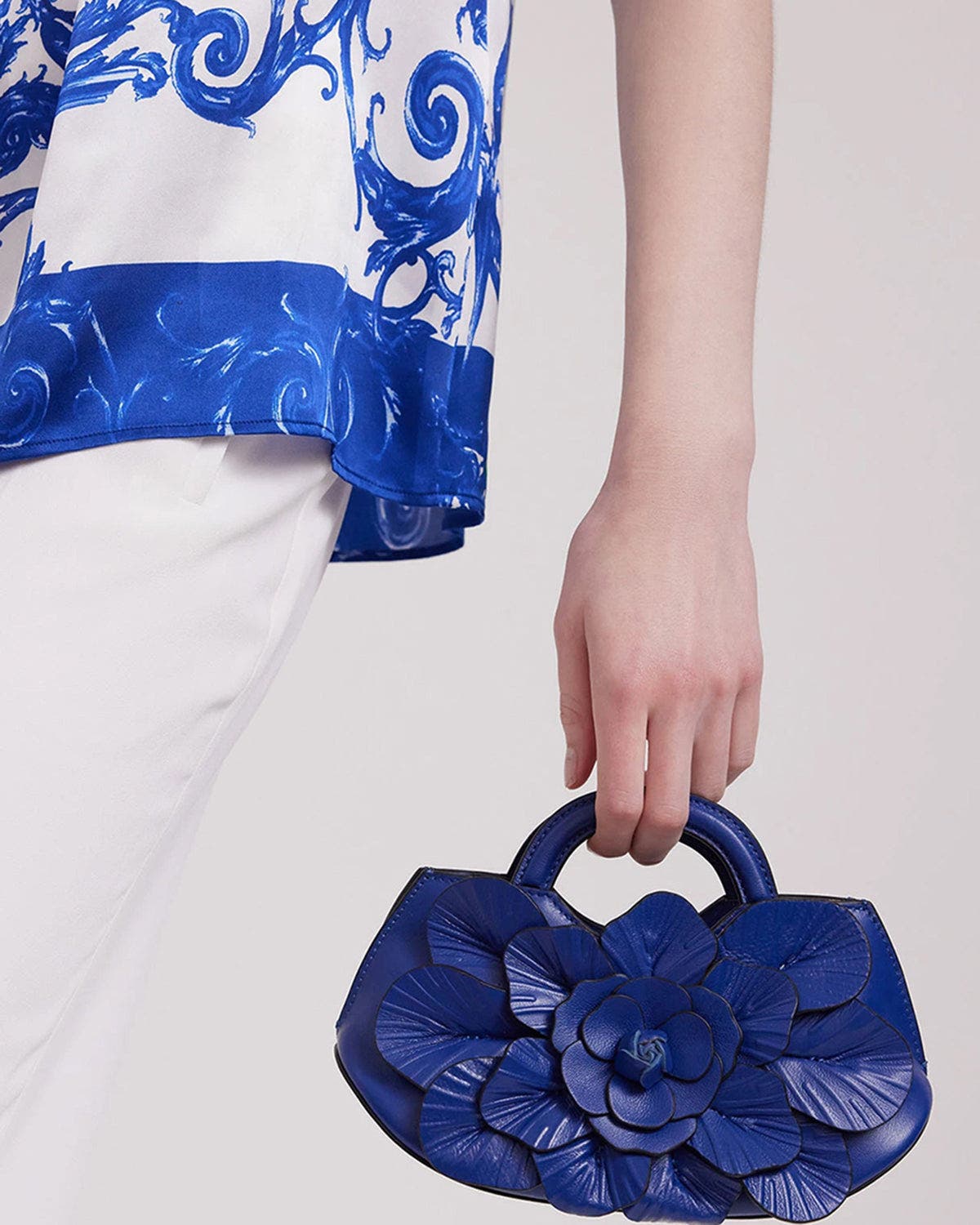 Anne Fontaine Scarlett Mini Bag, Alternate, color, Ultrablue