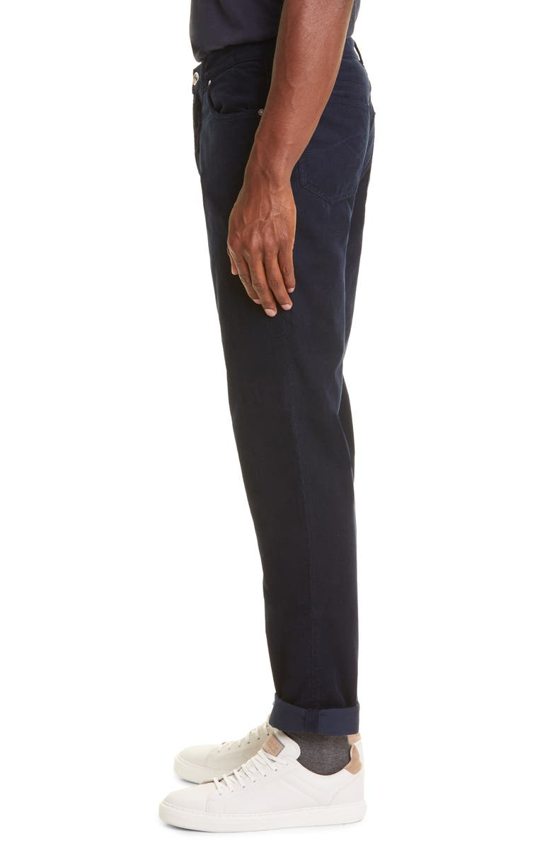 Brunello Cucinelli Fine Wale Cotton Corduroy Pants, Alternate, color,
