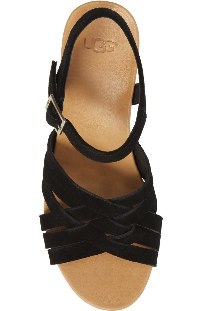 UGG<sup>®</sup> Uma Wedge Sandal, Alternate, color,