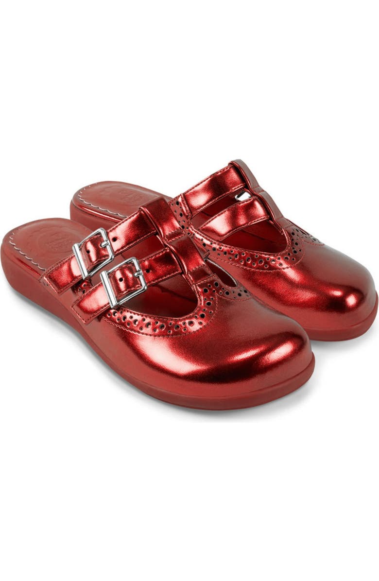 Hot Chocolate Design Chrome Crush Ruby Women's Clogs, Main, color, Chrome Crush Crimson