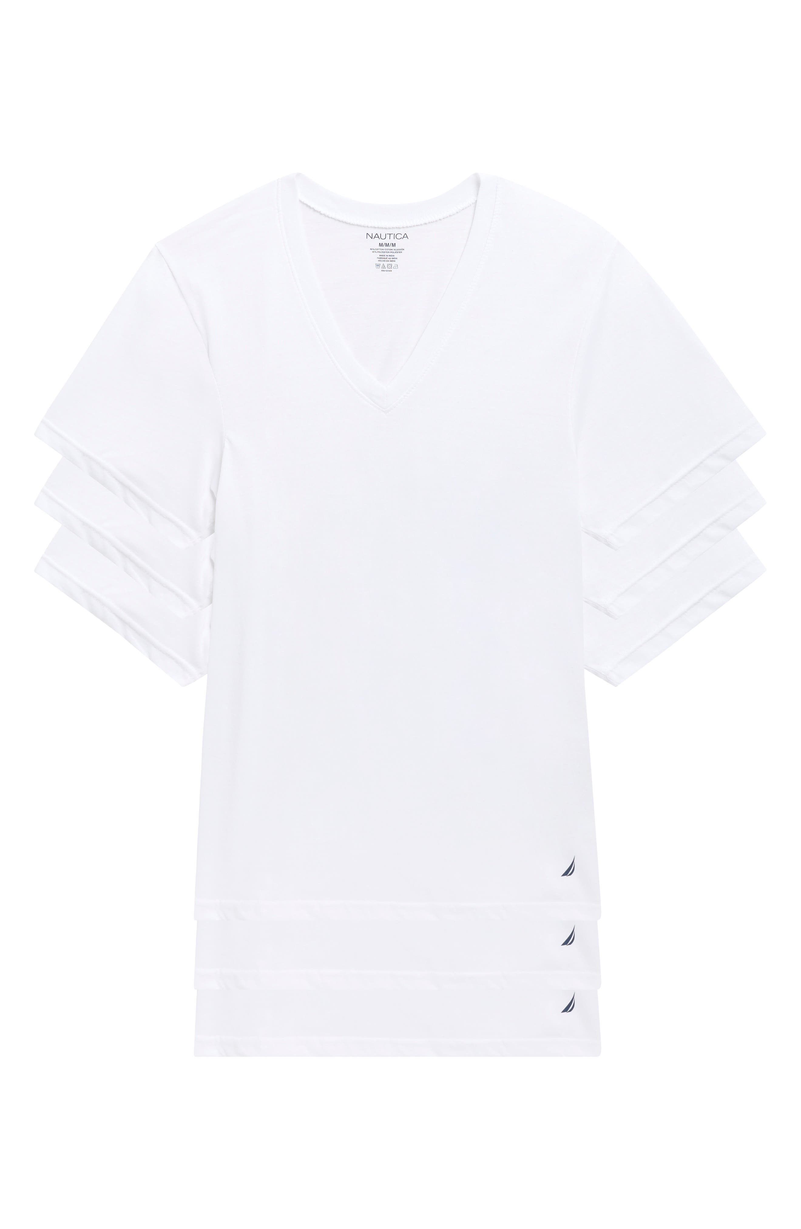 3-Pack V-Neck T-Shirts