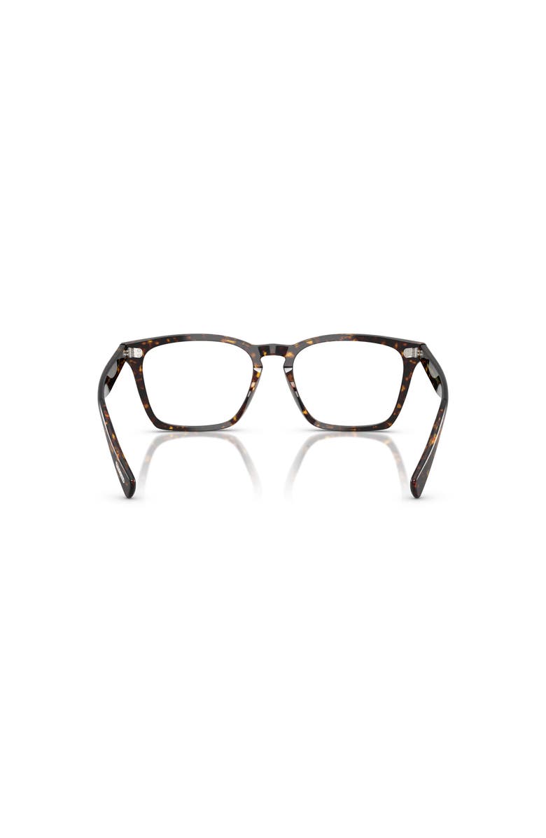 Oliver Peoples 52mm Rectangle optical glasses, Alternate, color, Tortoise