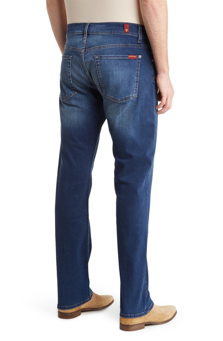 7 For All Mankind The Straight Comfort Luxe Jeans, Alternate, color, 