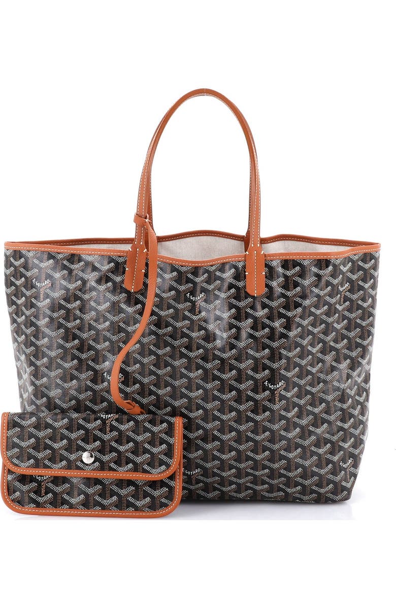 Pre-Owned Goyard Saint Louis Tote Coated Canvas PM, Alternate, color, Brown