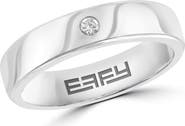 EFFY Sterling Silver Diamond Band Ring