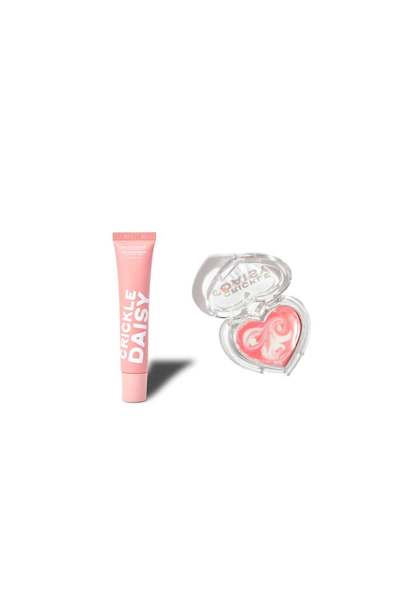 Crickle Daisy Strawberry Shortcake Lip Set- Ultimate Lip Duo, Main, color, Strawberry Shortcake